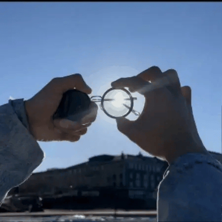 Oriva™ Steampunk adaptive Zonnebril